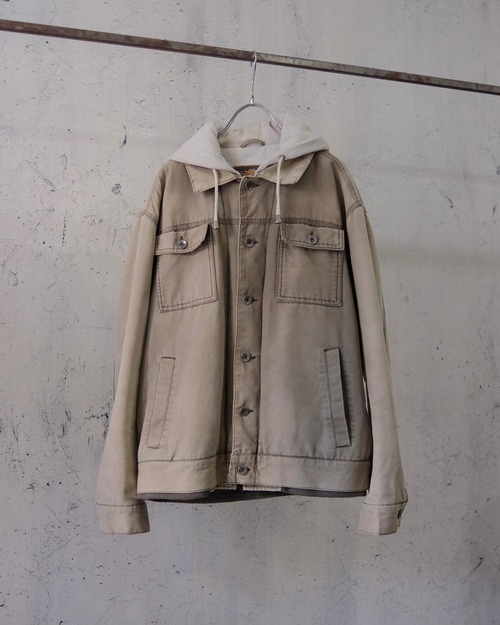 fake layered design jacket
