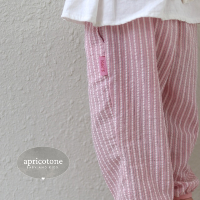 【即納】ラス1 : HAN'S / Cherry Stripe Pants