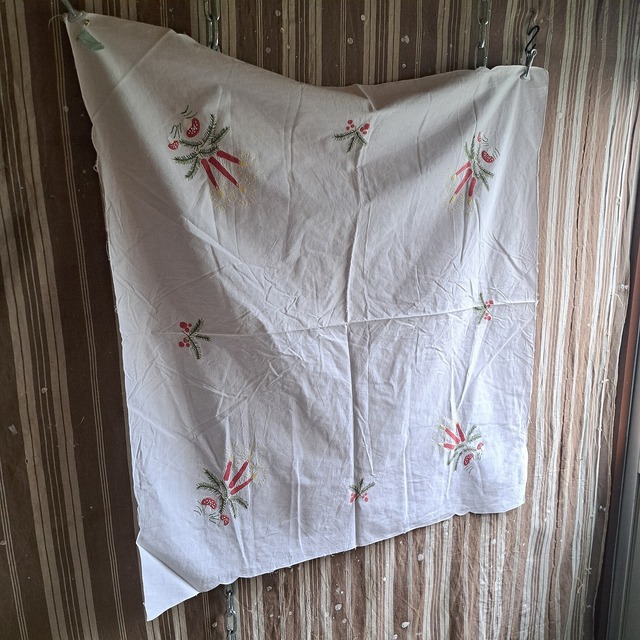 ヨーロッパ 刺繡クロス used [510020]