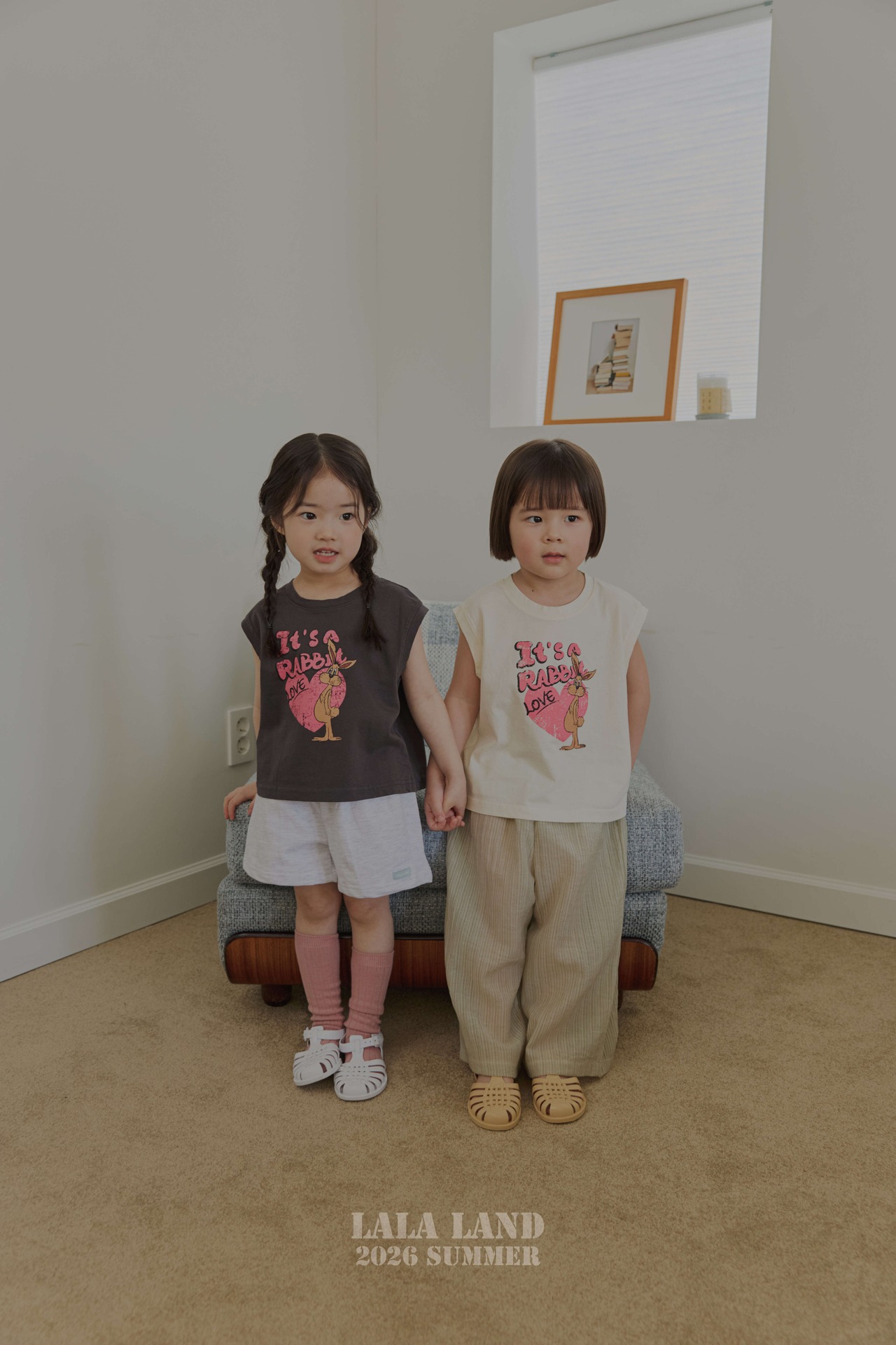 【取寄/韓国直送】LALALAND 26/SM (Kids)9部パンツ|夏服|韓国子供服