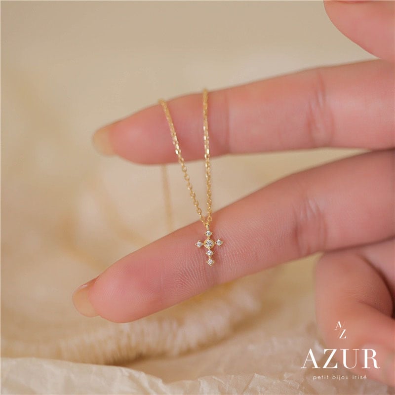 ミニクロスネックレス | AZUR Tokyo（アズールトーキョー）