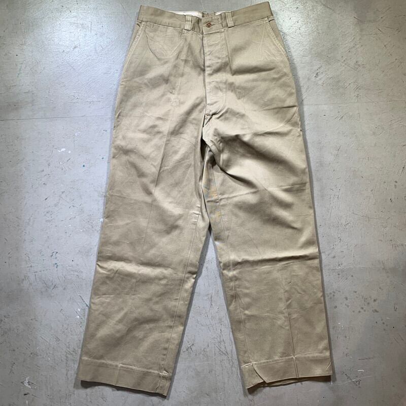 vintage US ARMY チノトラウザーズ-