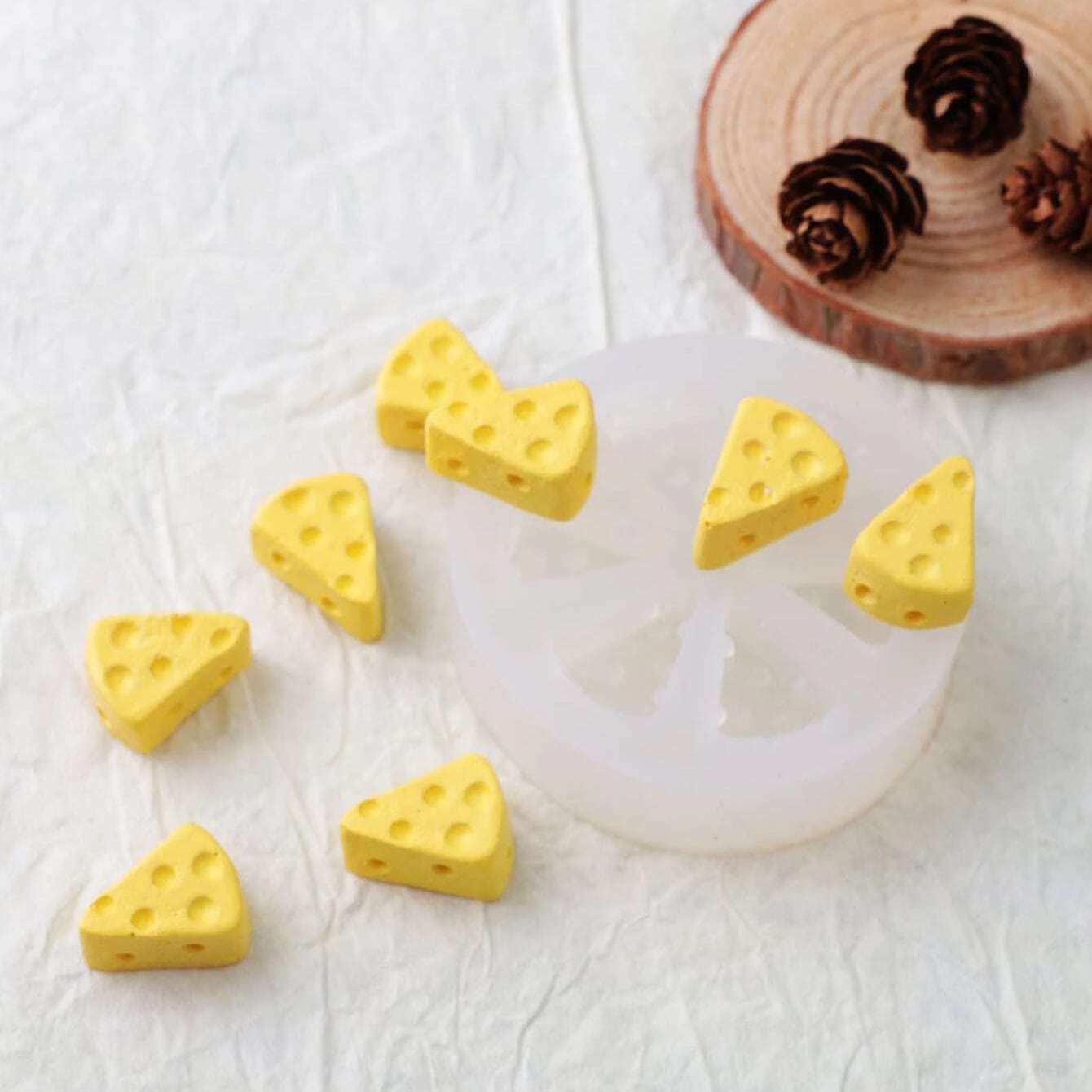 シーリングワックスツール チーズ型のシリコンモールド | 月宙屋・月宙