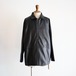 AWESOME LEATHER " COACH JACKET ( BLK )"
