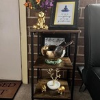 サイドテーブル  ベッドサイドテーブル おしゃれ スリム レトロ  収納ラック 木製 小さいテーブル ナイトテーブル 安定した金属フレーム コーヒー スナック 書籍用 耐久性のある装飾収納棚リビングルーム 寝室 オフィス 庭園 収納 整理