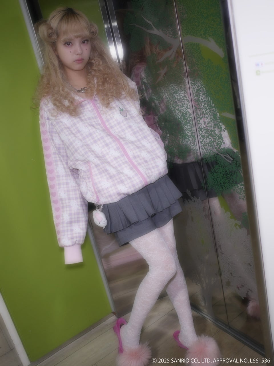 ハローキティ(エンジェル) ピンク トラックジャケット