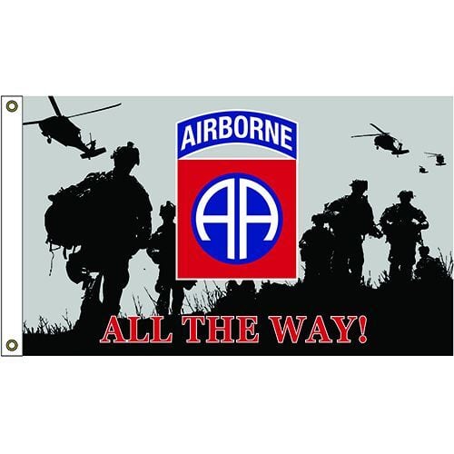 ミリタリー フラッグ US ARMY 82空挺師団 F1880 | Foursometoys