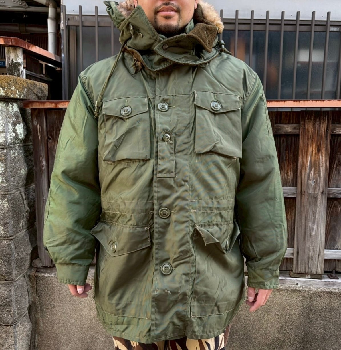 カナダ軍　ライナー付　70s 　N3-B コンバットパーカー　モッズコート 極上 フルセット 70s カナダ軍 実物 Canadian Army Coat Ecw