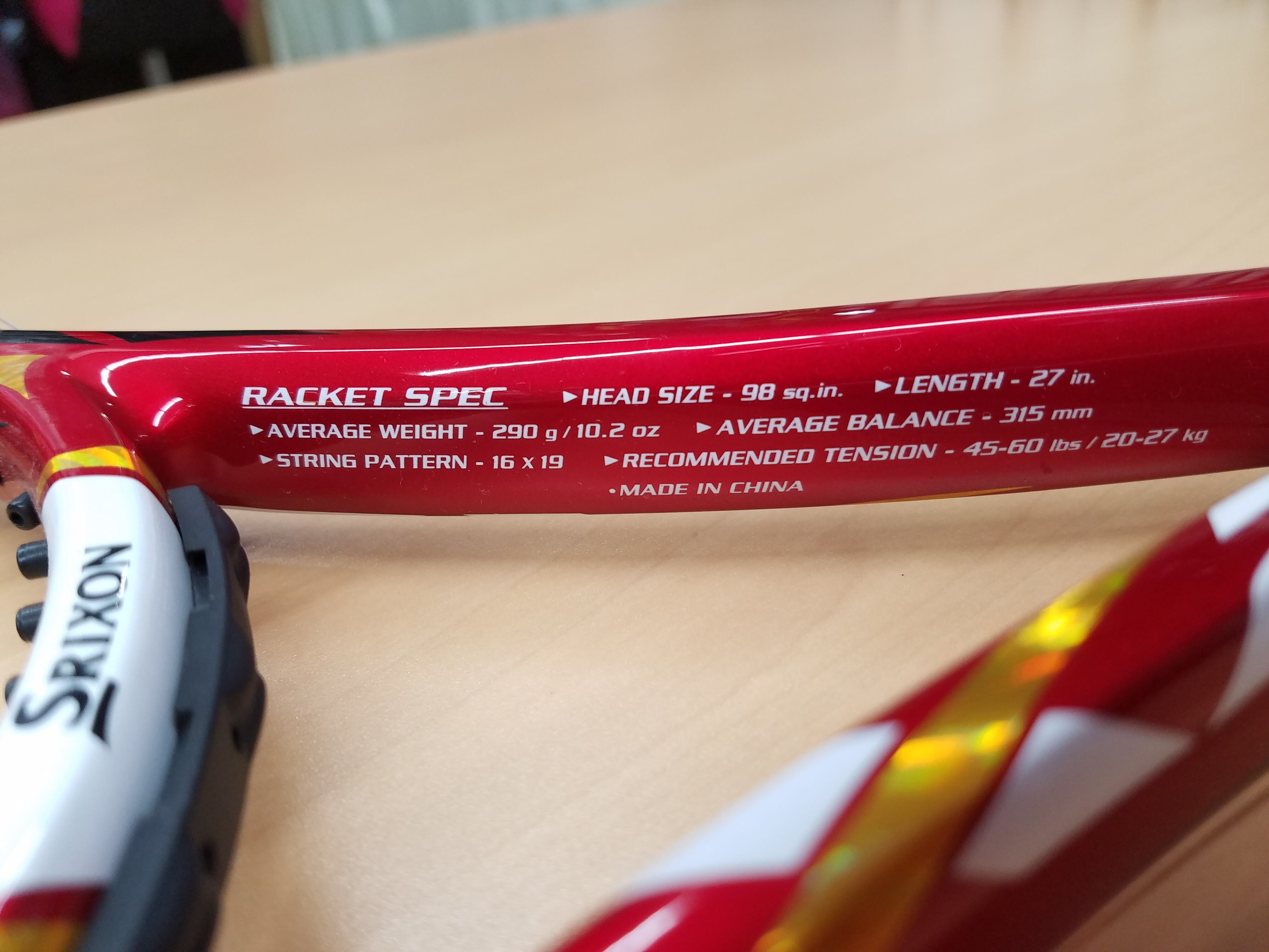 スリクソン テニスラケット Revo CX2.0Ls | Tatsuya