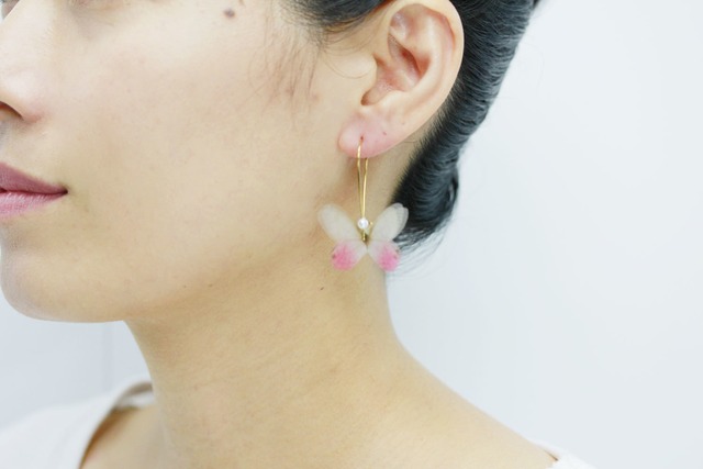 Baby Rose Quartz Fairy Dream Earrings