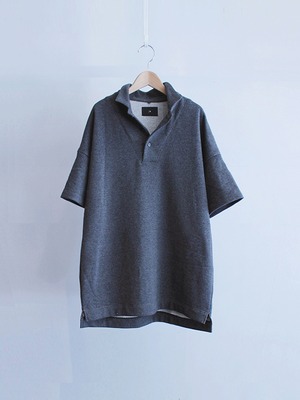 Garage.U.W LOOP BACK PILE PULLOVER SHIRT GREY