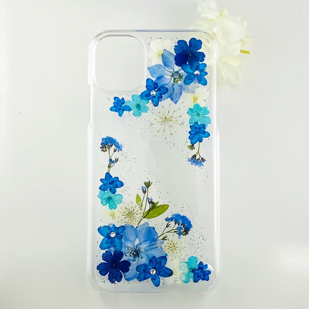 ほぼ全機種対応スマホケース❁】押し花スマホケース NO.608 ほぼ全機種対応スマホケース❁】押し花スマホケース NO.608