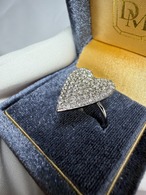 天然ダイヤモンド(1.0ct)リング/K18WG