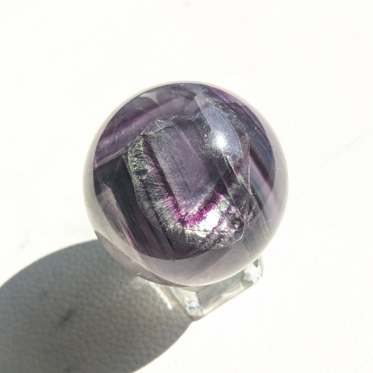 アイリス　パイライトインフローライト　スフィア パイライト イン フローライト【φ5.4cm】/ スフィア | ariife