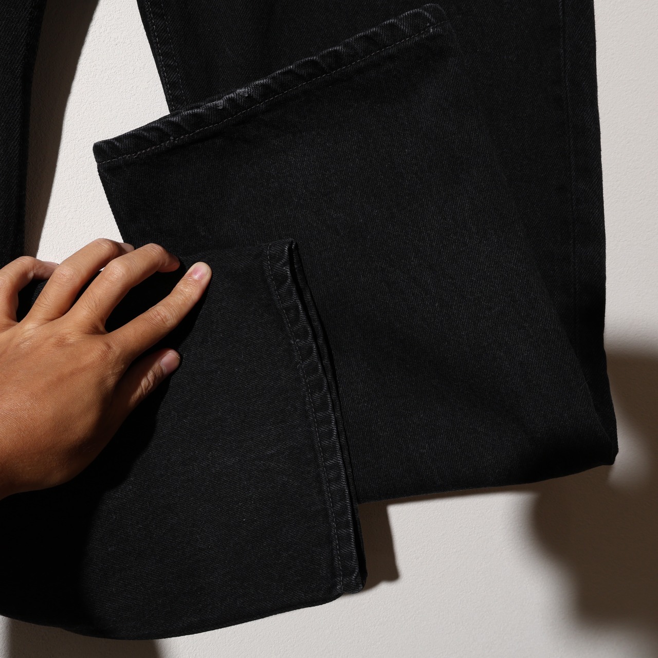極美品 38×32 501-0660 USA 99年 サルファーブラックデニムパンツ Levi’s リーバイス 黒