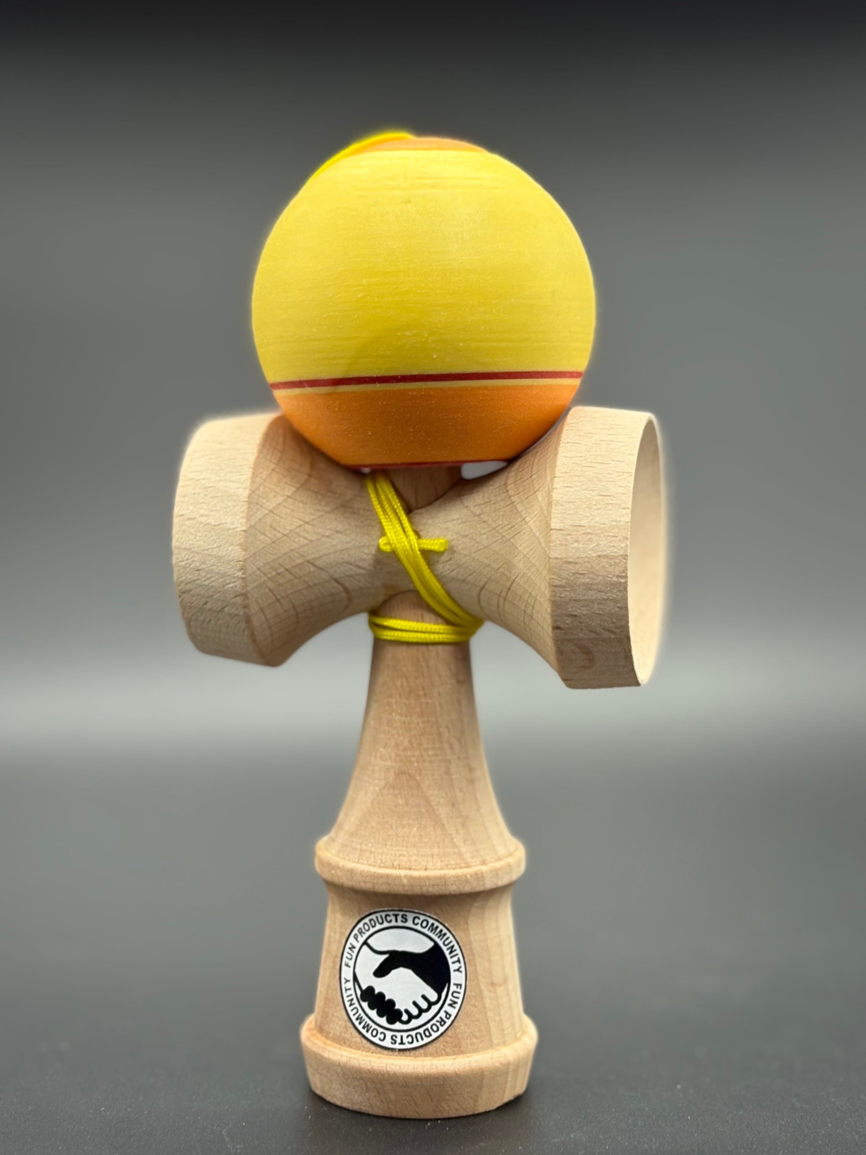 入荷予定あり】5連けん玉☆5連大皿 カラー玉☆秋元けん玉研究所×大空