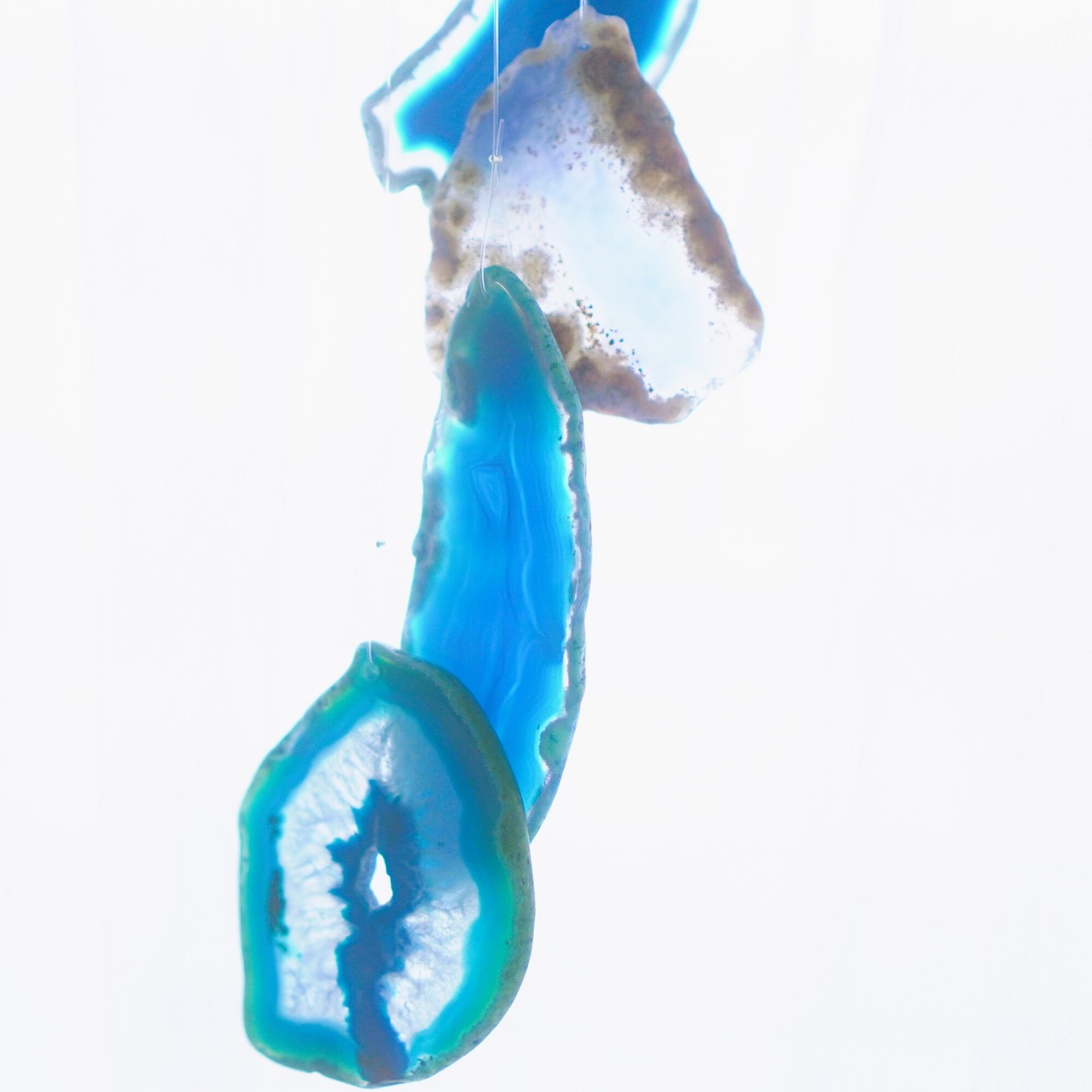 SIOSAI 07 - アゲートヒーリングチャイム / Agate Sun Catcher Wind Chime 664