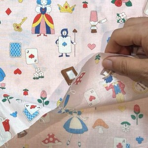 Cdr418-2◆1m◆SM◆綿100%シャーティング生地◆アリス