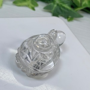 5.透明度高☆親子亀水晶☆