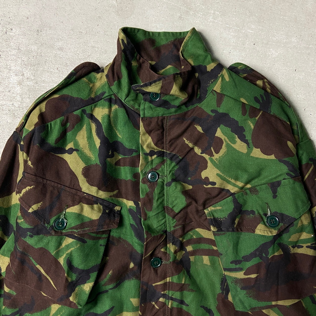 99年納品 90年代 イギリス軍 コンバットジャケット DPMカモ メンズL 