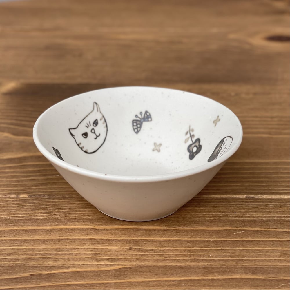 猫小鉢(もっとねこまるけトラトミケ3.8鉢) | マスノヤ衣料品店