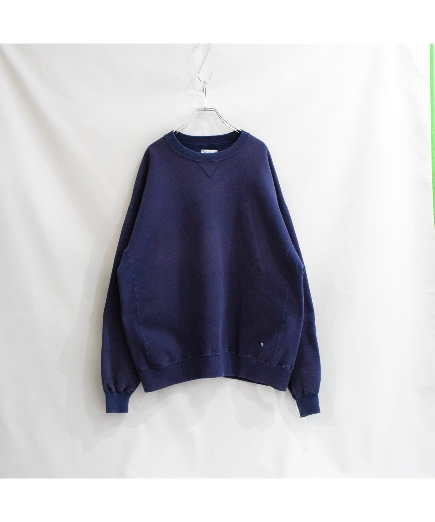 90's USA製 RUSSELL ATHLETIC スウェット メンズXL 薄グリーン 無地
