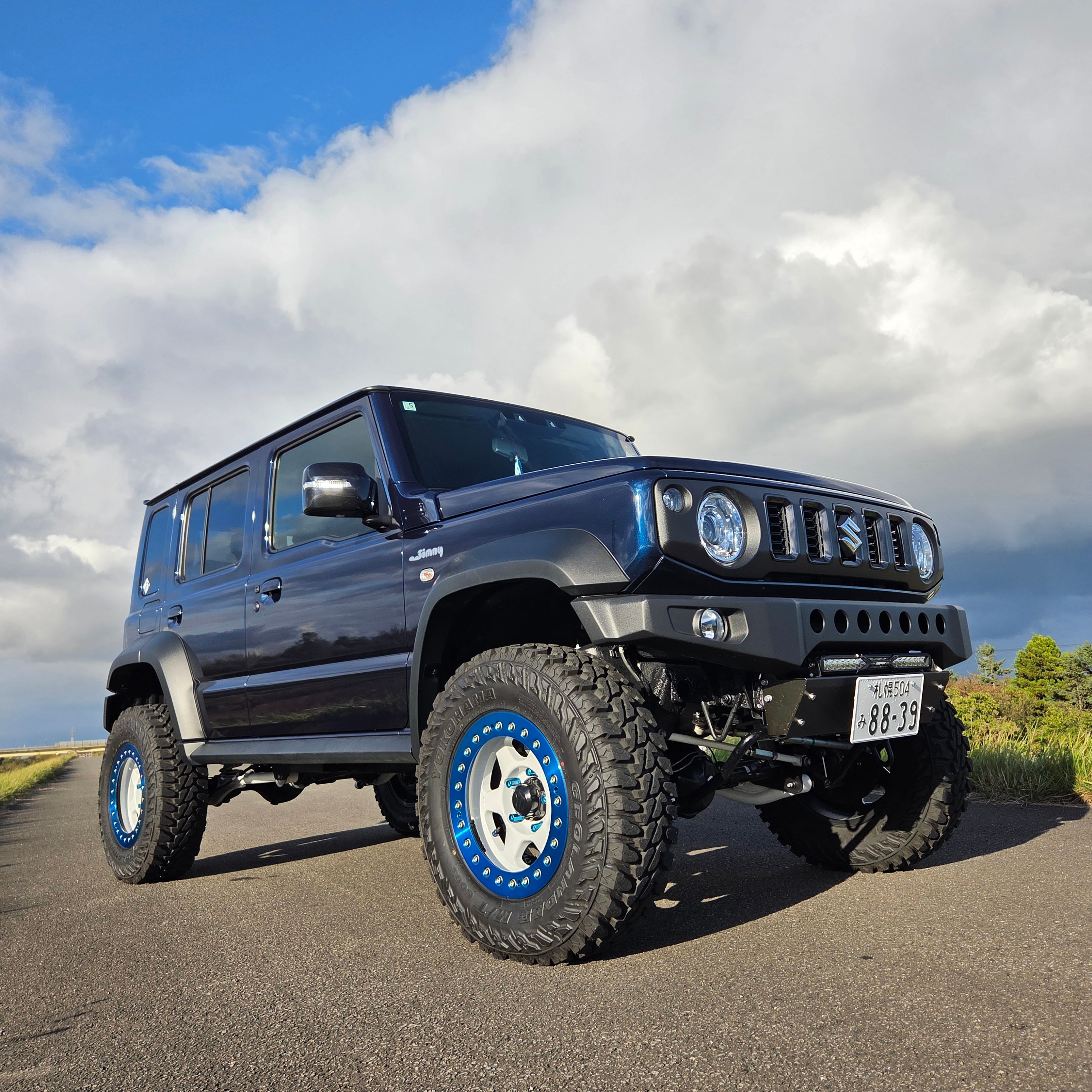 JB74 JC74 ジムニーシエラ、ノマド用 エクストリームバンパー74