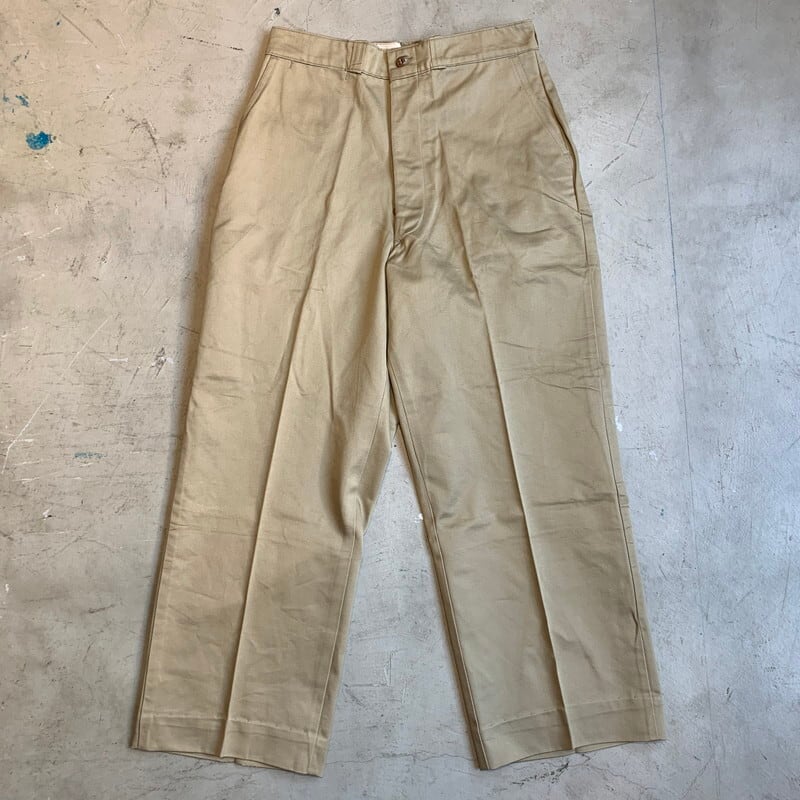 【極美品】50S U.S ARMY CHINO PANTS ミリタリーチノ 希少