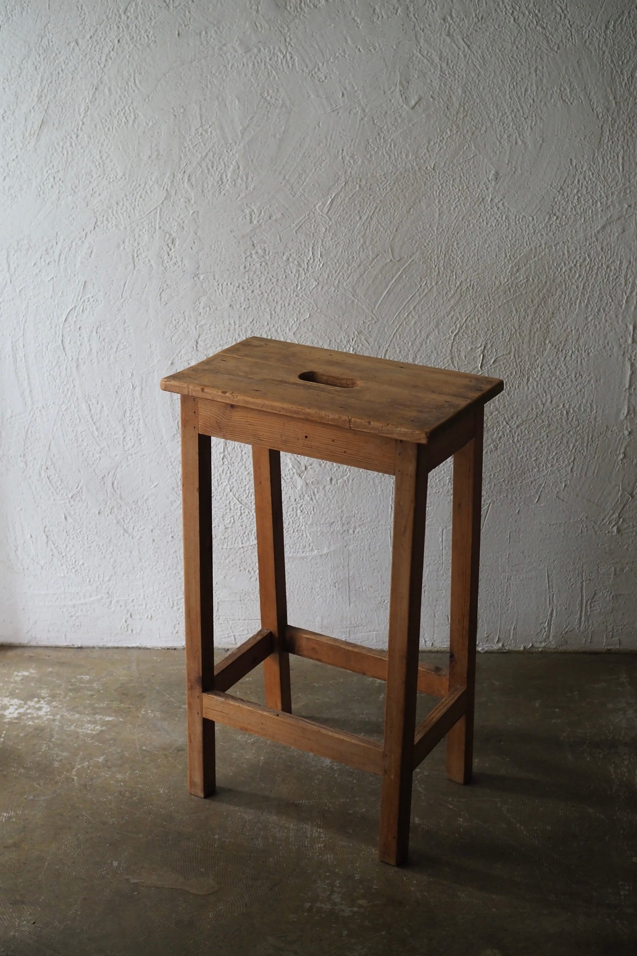 パインの花台-vintage wood plant stand | アンティーク.ヴィンテージ