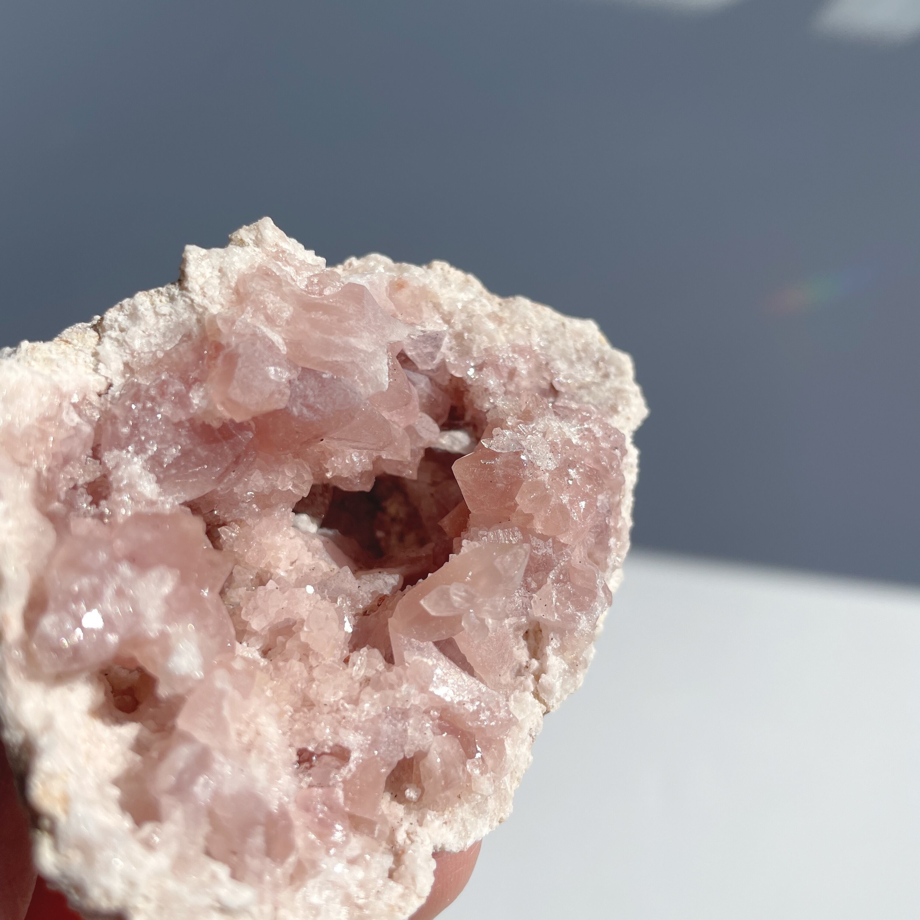 ピンクアメジスト原石／ジオード 06◇ Pink Amethyst Geode◇天然石
