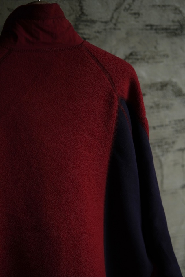 Utah／90's"patagonia" P.E.E.  fleece jacket／red