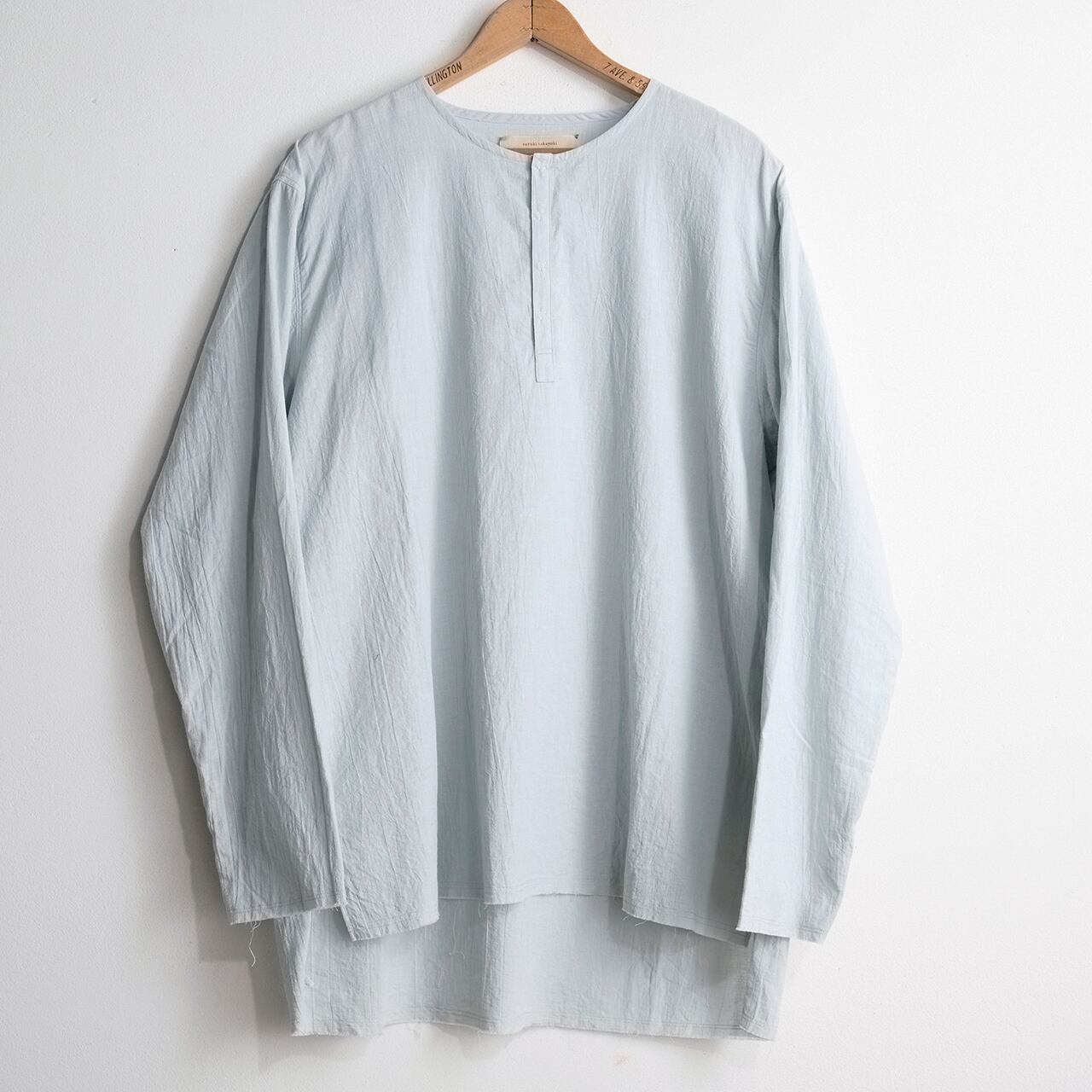 suzuki takayuki スズキタカユキ gauze shirt  april mist  size02