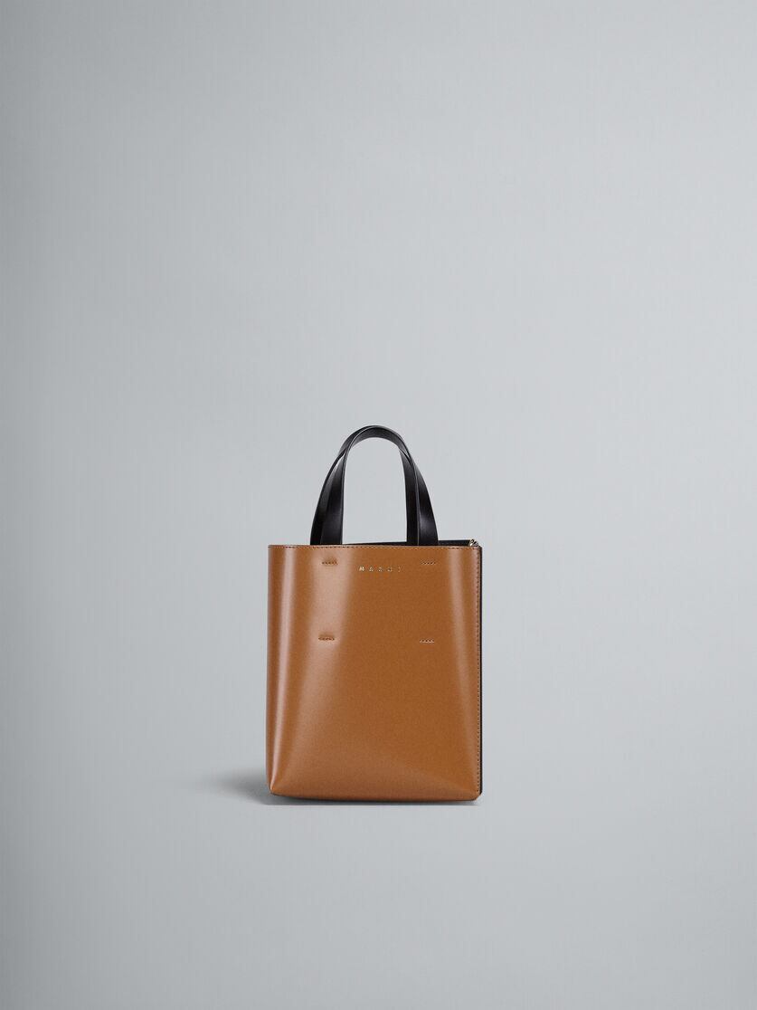 SOLD OUT：MARNI【マルニ】ブラック、ブラウン レザー製MUSEOミニバッグ. | glamour online powered by  BASE