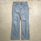 90年代 Levi's リーバイス 11517 7112 ブーツカット フレアデニムパンツ メンズW30相当 古着 90s VINTAGE ヴィンテージ 青 【デニムパンツ】/ブルー【VS30-3】