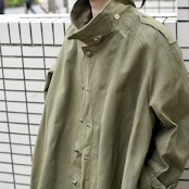 40's~ french army m-35 motorcycle coat