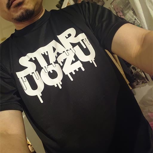 Melting STAR UOZU"ドライ"Tシャツ