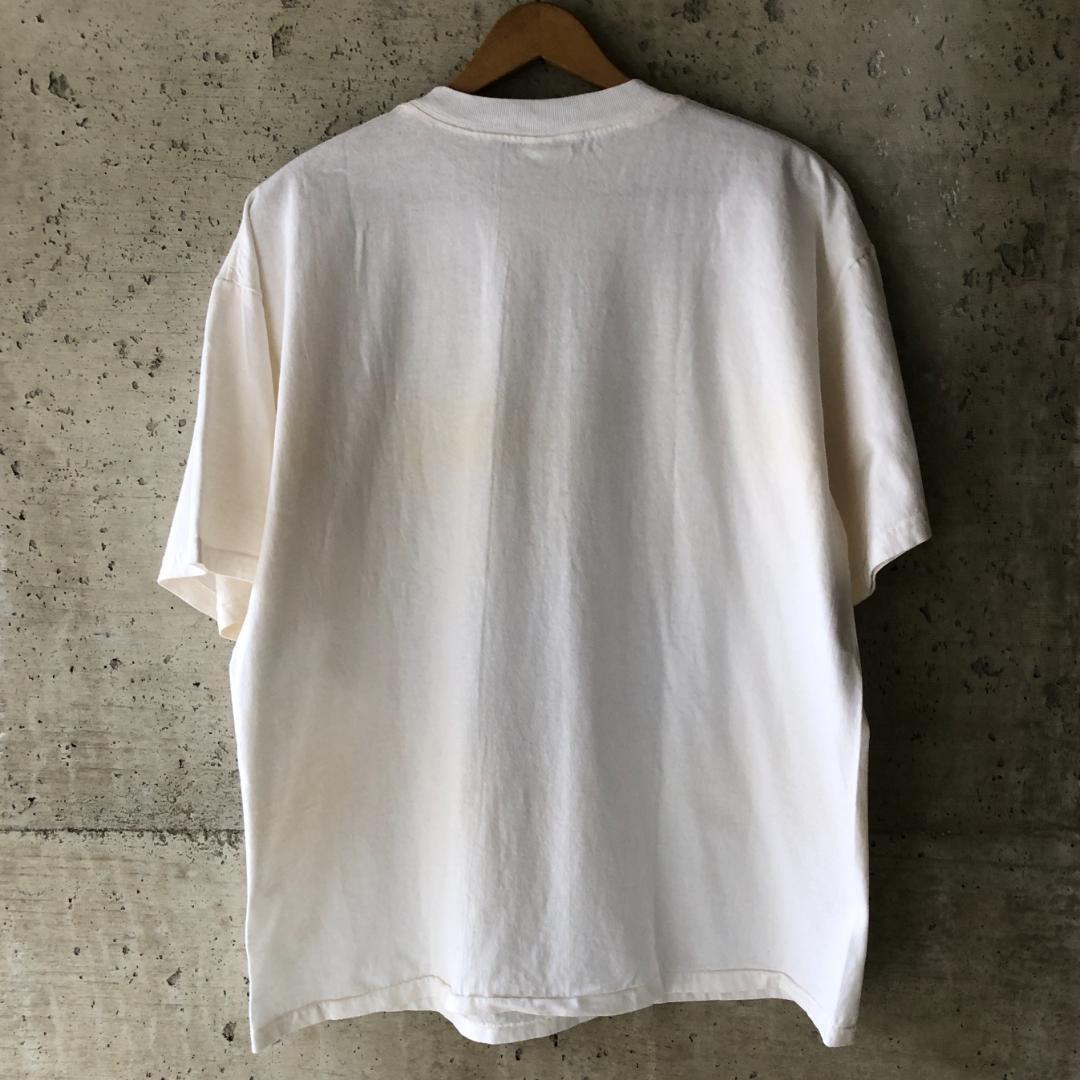 XZ537 Tシャツ オスカー セサミストリート 90s ロッカー バイカー