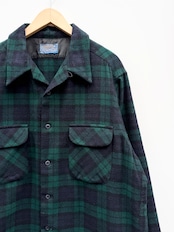 70s PENDLETON WOOL SHIRT MADE IN USA Size XL