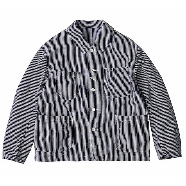 STEINBECK HICKORY STRIPE FRENCH JACKET