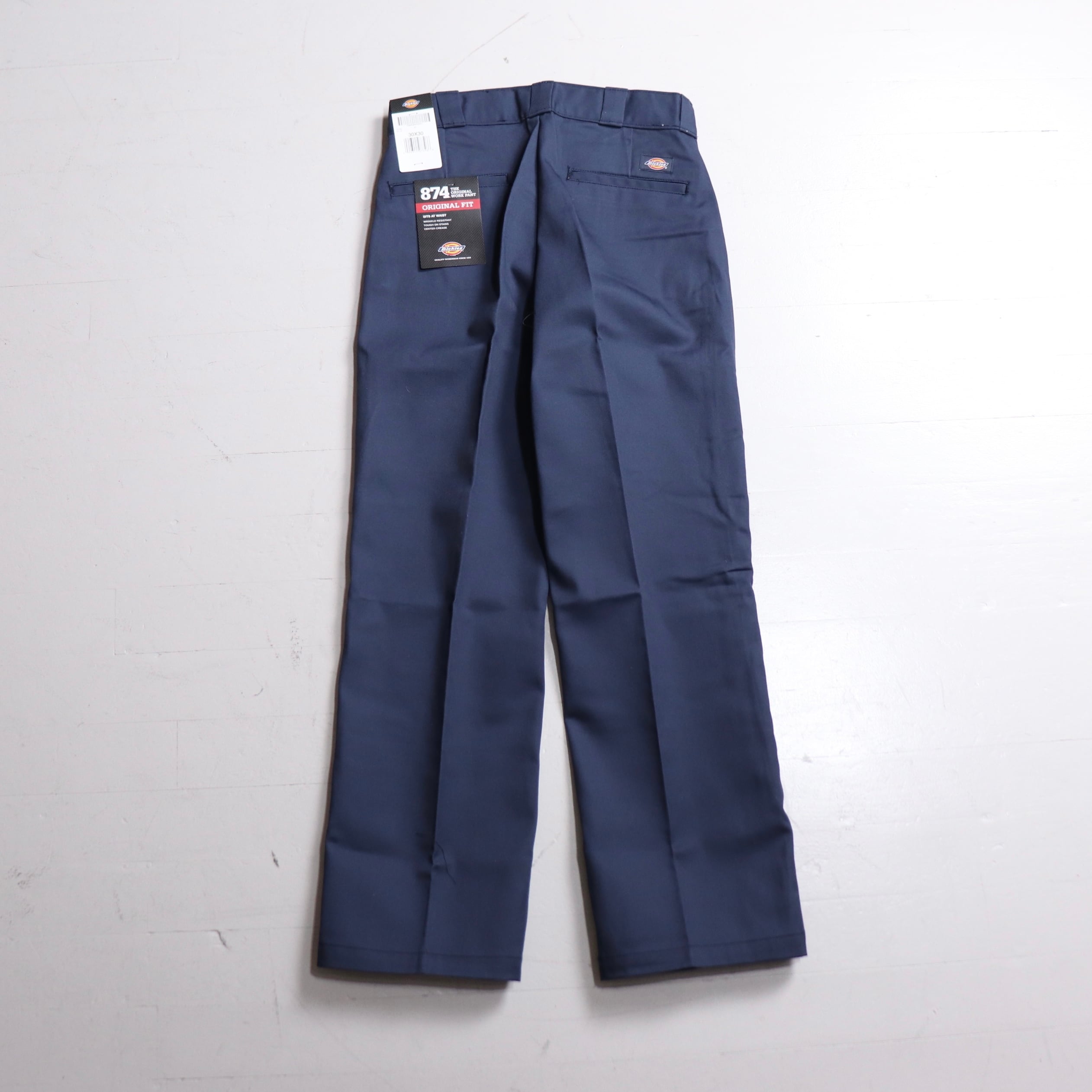 Dickies 874 NAVY Orignal Fit ワークパンツ　W38