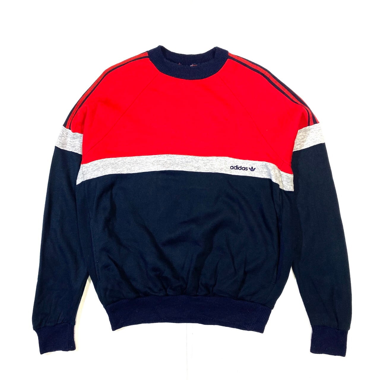 80s Old adidas アディダス スウェット トレーナー グレー L 80s Old adidas アディダス スウェット トレーナー グレー L