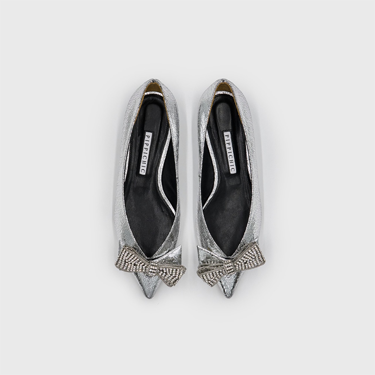 PP24S-ANNA V JEWELRY 7 silver x ribbon