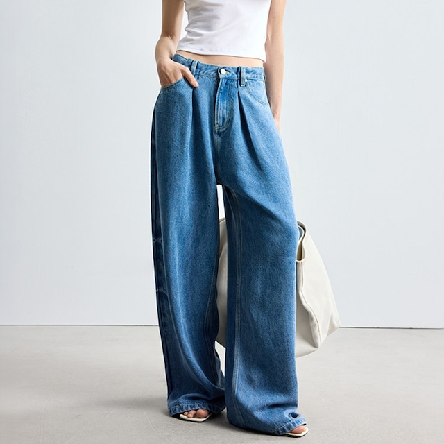 Deep V-neck salopette A00154