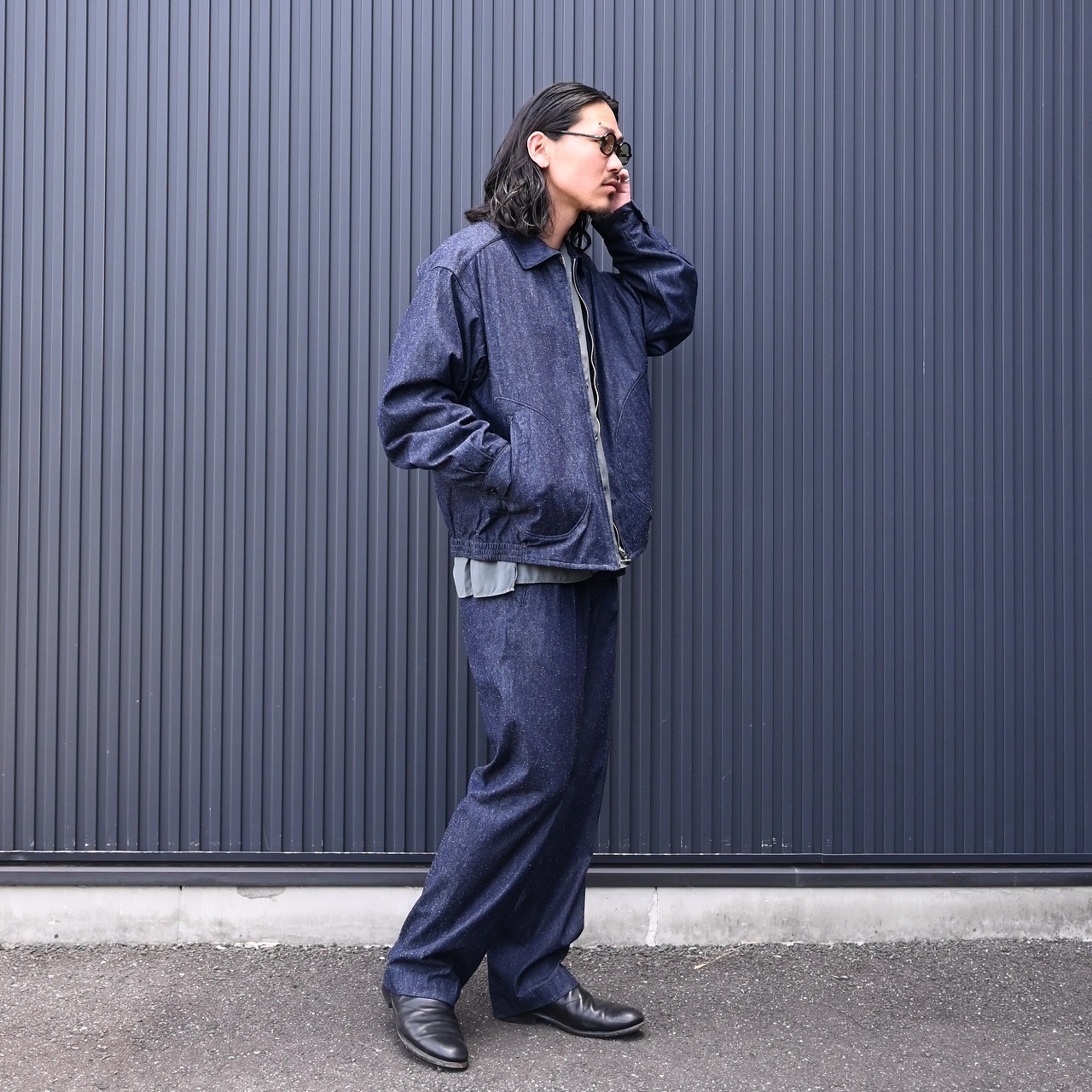 OLD JOE / DOUBLE-PLEATED SMARTY TROUSER