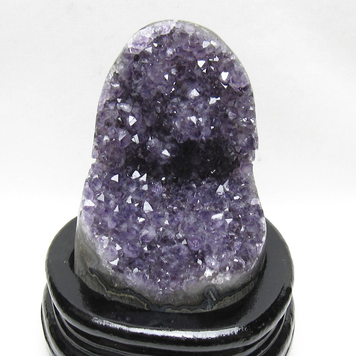 アメジスト 原石 ウルグアイ産 アメジスト クラスター amethyst 台座付属 一点物 182-8797
