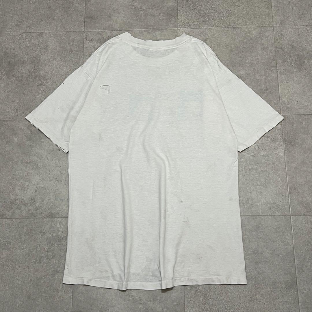USA製 ジョーク tシャツ 雰囲気系 ボロ 90s ビンテージ tシャツ 古着