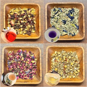 信州産りんごのハーブティー【4種アソート】 (エレガンスブルー・リラックスビューティ・エレガンスローズ・プリンセスブレンド)