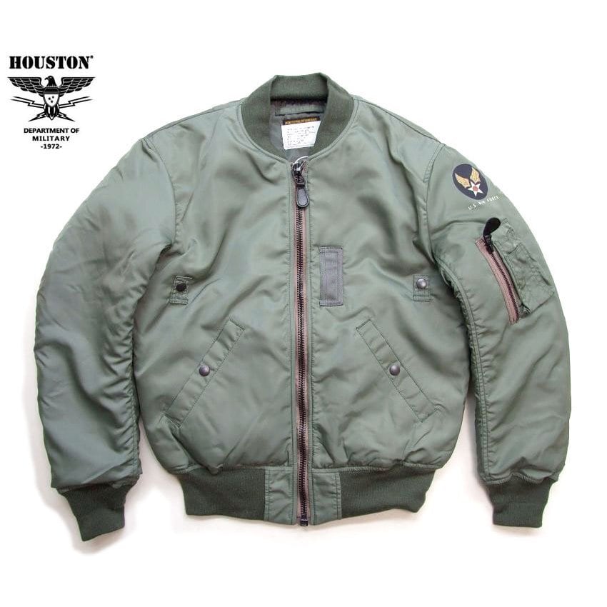 ma-1 メンズ ブルゾン 5006 HOUSTON B-15D FLIGHT JACKET -MODIFY-/B ...