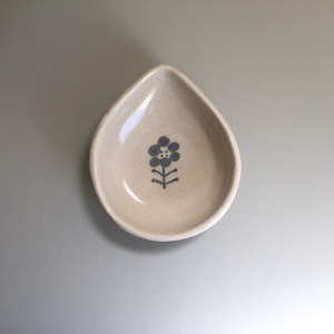 雫　小ボウル（花） [13.7×11.7×4cm]【彩・銘々器withコロナ】