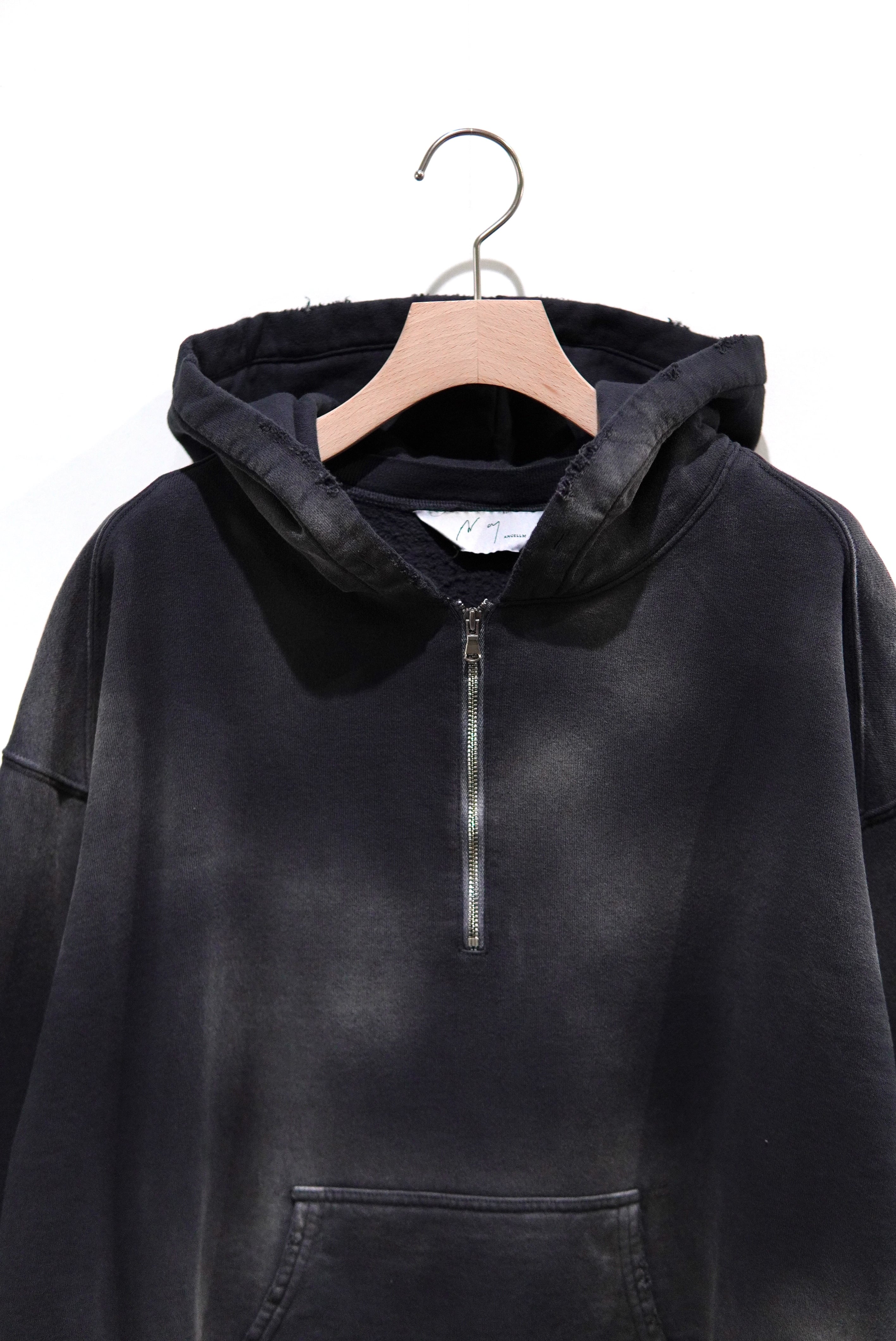 ANCELLM / LIGHT LOOP ZIP HOODIE / ANC-CT148 | POETRY